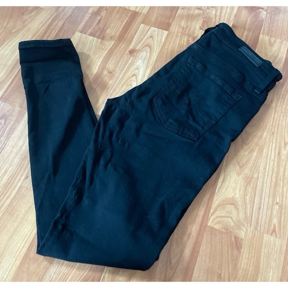 Adriano Goldschmied The Farrah High Rise Skinny Ankle‎ Black  Jeans